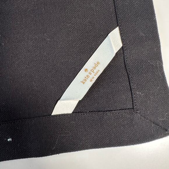 Kate Spade New York Set Of 2 Black Ampersand "&" Cloth Wedding Napkins - Picture 6 of 9